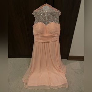 Plus size prom dress